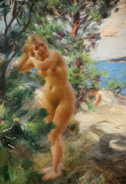After the Bath from Anders Leonard Zorn