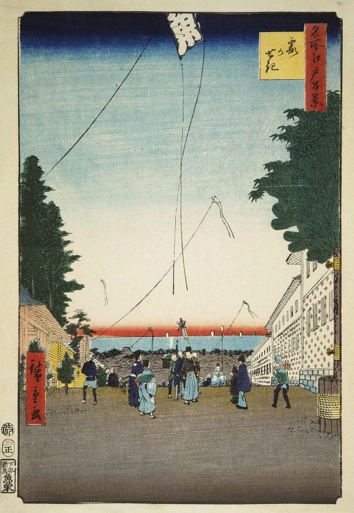 Kasumigaseki (One Hundred Famous Views of Edo) from Ando oder Utagawa Hiroshige