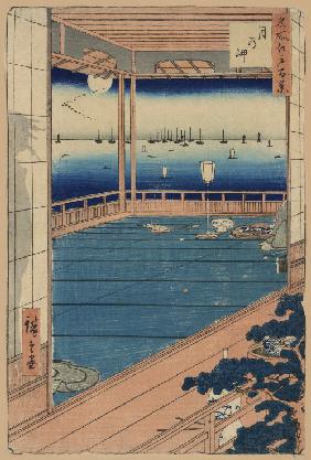 Moonlight (One Hundred Famous Views of Edo)