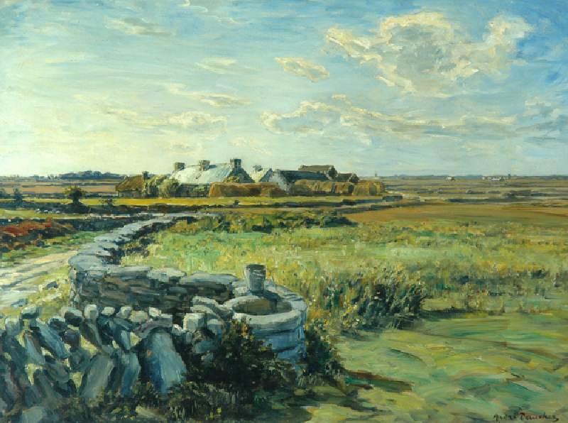 The Old Well, 1921 (oil on canvas) from Andre Dauchez