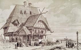 Hotels and Guest Houses, illustration from ''Voyage pittoresque en Russie''