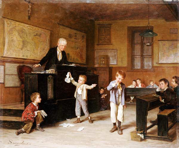The School Room from Andre Henri Dargelas