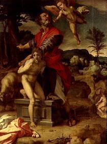 Abrahams Opfer from Andrea del Sarto