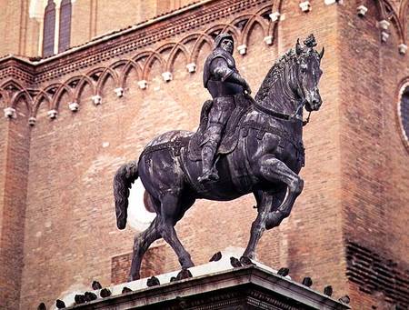 Equestrian Monument of Bartolommeo Colleoni (1400-75) from Andrea del Verrocchio