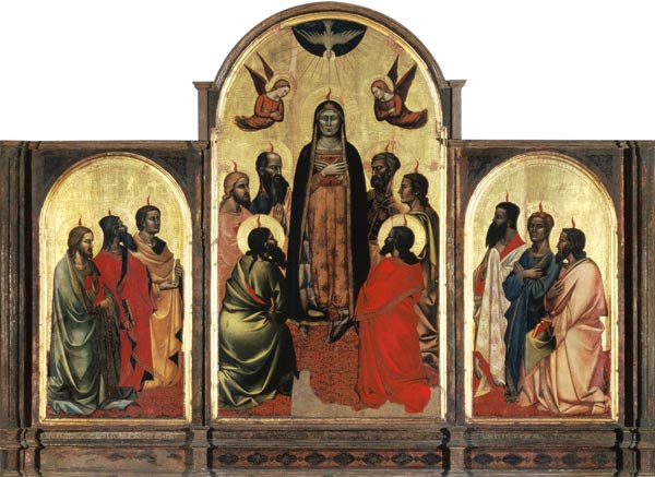 Pentecost from Andrea di Cione Orcagna