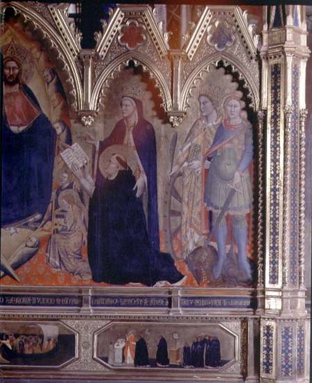 The Strozzi Altarpiece from Andrea di Cione Orcagna