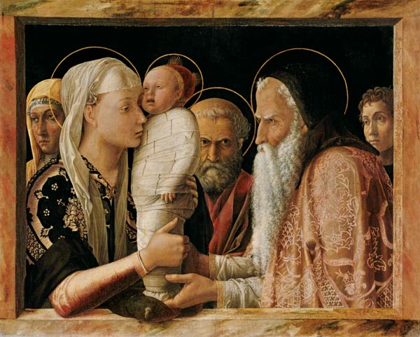 Darstellung Christi im Tempel from Andrea Mantegna