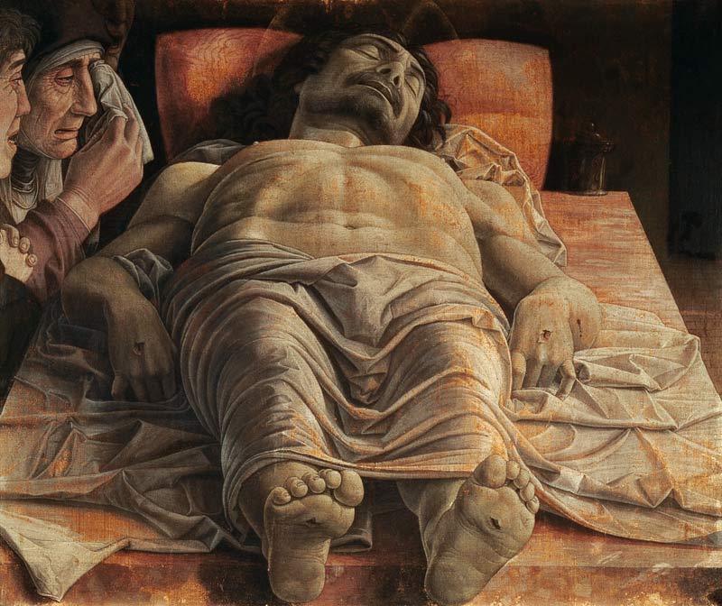 Toter Christus from Andrea Mantegna
