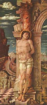 Hl. Sebastian from Andrea Mantegna