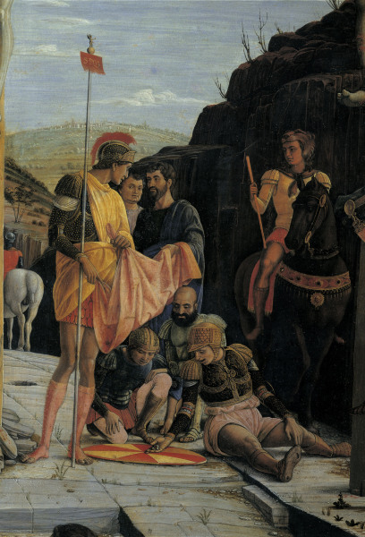 Crucifixion of Christ, Detail from Andrea Mantegna