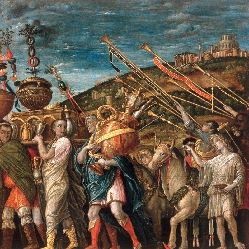 after Mantegna, Triumph of Caesar,spoils from Andrea Mantegna