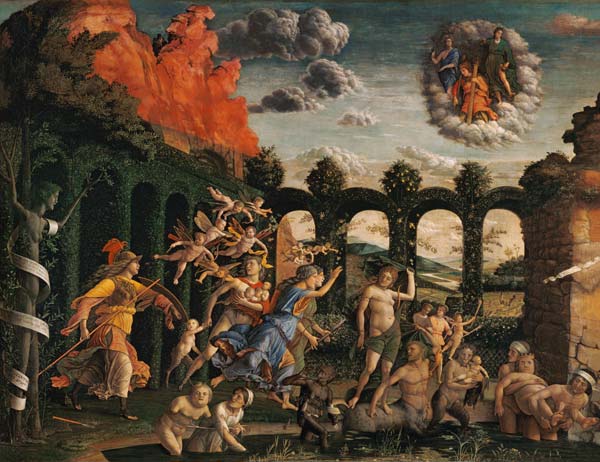 Sieg der Tugend über die Laster from Andrea Mantegna