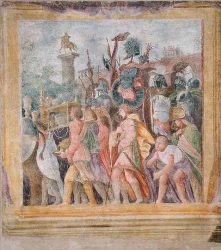 The Triumph of Caesar from Andrea Mantegna