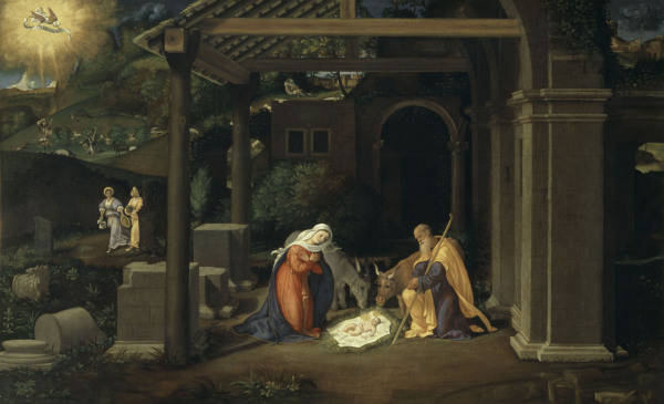 A.Previtali, Christi Geburt from Andrea Previtali