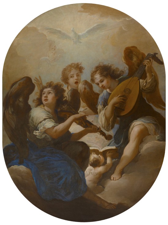 Three Music Making Angels from Andrea Procaccini