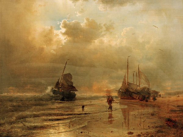 An der Nordsee from Andreas Achenbach