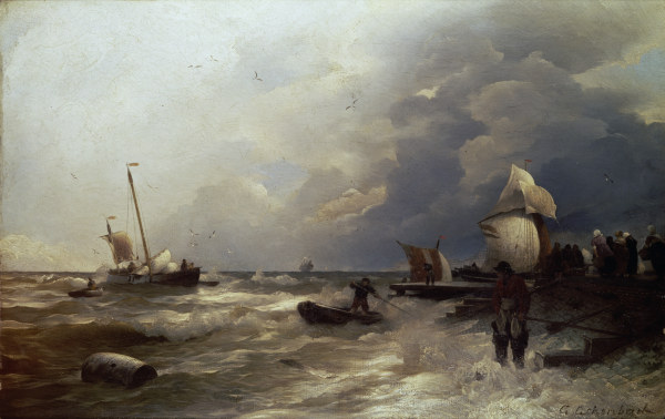 Bewegte See from Andreas Achenbach
