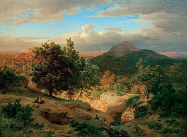 Römische Landschaft from Andreas Achenbach