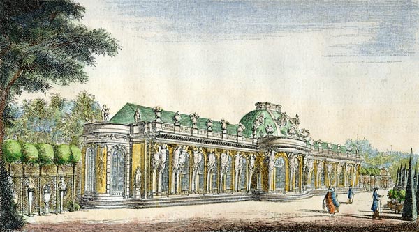 Potsdam, Schloß Sanssouci from Andreas Ludwig Krüger