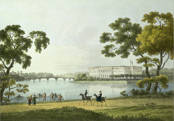 St.Petersburg, Steininselpalais from Andrej Jefimowitsch Martynow