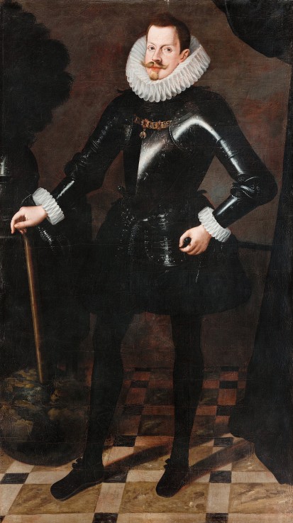 Portrait of Philip III of Spain (1578-1621), King of Spain and Portugal from Andres Lopez Polanco
