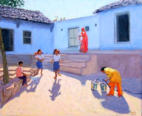 Filling Water Buckets, Rajasthan, India from Andrew  Macara