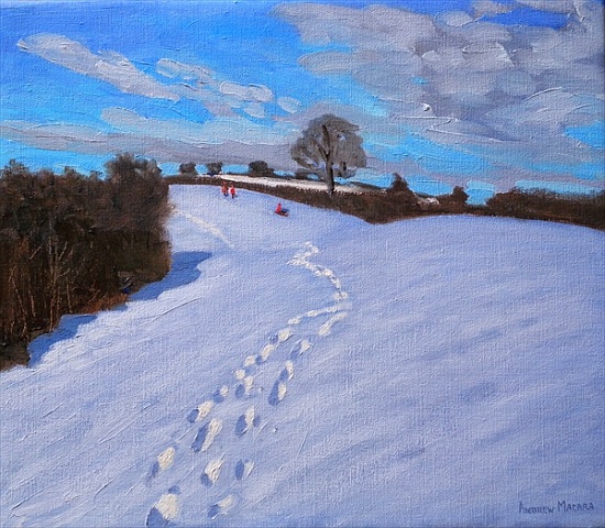 Footprints in the Snow from Andrew  Macara