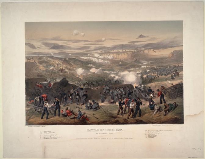 The Battle of Inkerman on November 5, 1854 from Andrew Maclure