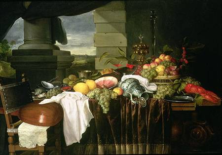 Banquet Still Life from Andries Benedetti