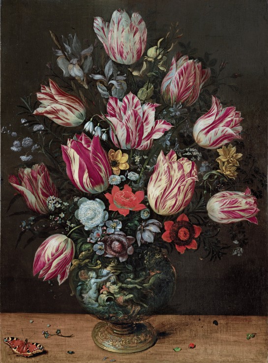 Vase with Tulips from Andries Daniels