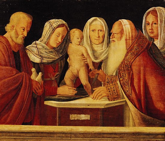 The Circumcision from (and workshop) Giovanni Bellini