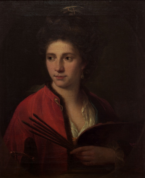 Angelika Kauffmann , Self-portrait 1773 from Angelica Kauffmann