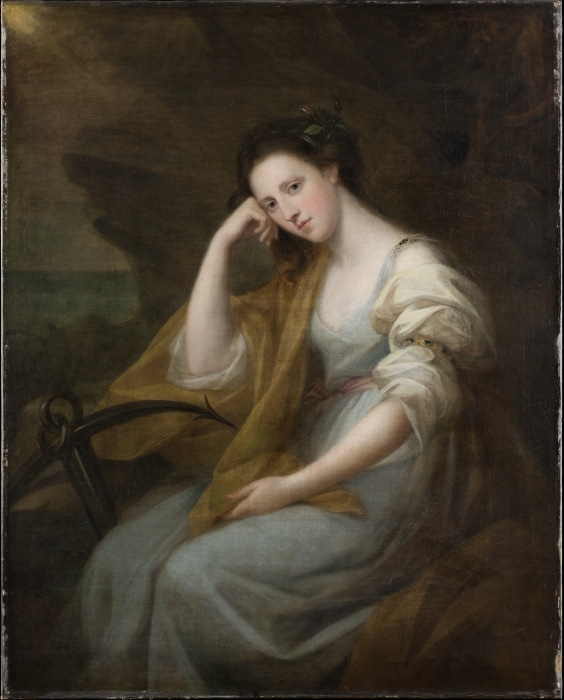 Bildnis der Lady Louisa Leveson-Gower (1749/50-1827), später Baroness Macdonald, als Spes from Angelica Kauffmann