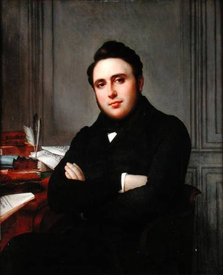 Portrait of Alexandre Auguste Ledru-Rollin (1807-74) from Angelique Mongez