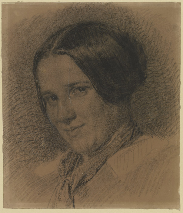 Bildnis einer lächelnden Frau from Angilbert Göbel