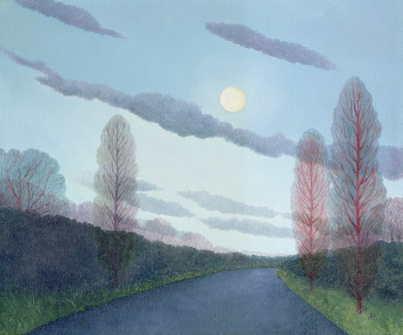 Pale Moon, 2002 (oil on canvas)  from Ann  Brain