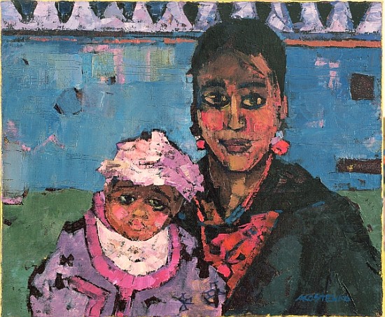 Spanish Mother (oil on canvas)  from Anna  Kostenko
