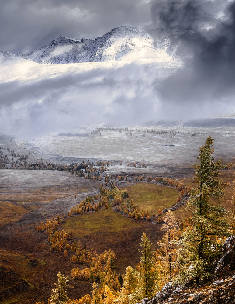 Begegnung des Herbstes mit dem Winter (Altai) from Anna Pakutina