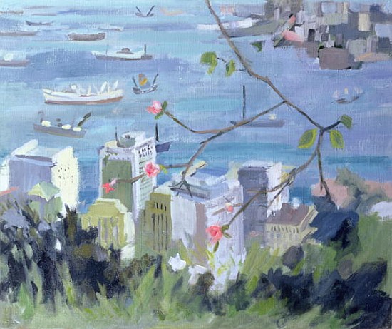 Hong Kong (oil on canvas)  from Anne  Durham
