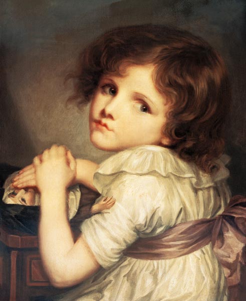 Child with a Doll from Anne Genevieve Greuze