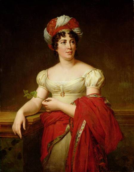 Portrait of Madame de Stael (1766-1817) from Anne-Louis Girodet de Roucy-Trioson
