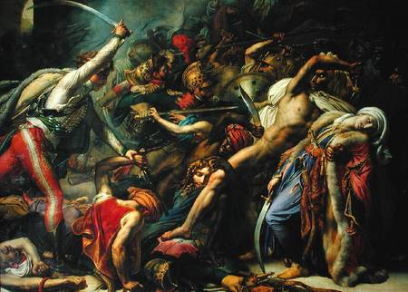 The Revolt at Cairo, 21st October 1798 from Anne-Louis Girodet de Roucy-Trioson