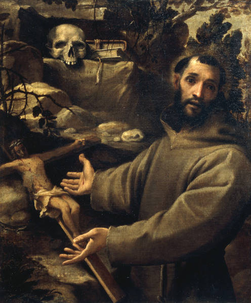 A.Carracci, Franz von Assisi from Annibale Carracci