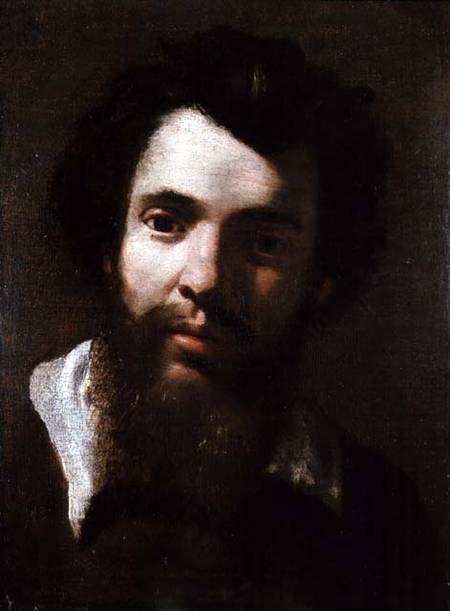 Portrait of Agostino Carracci, brother of the artist from Annibale Carracci