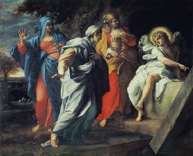 Die heiligen Frauen am Grabe Jesu.