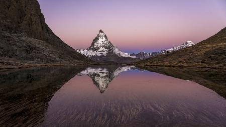 Matterhorn rosa Morgen