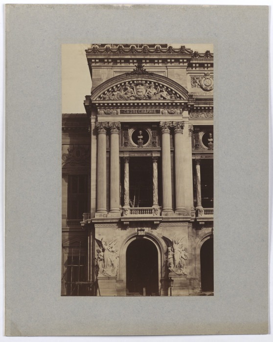 Paris: Die Nouvel Opéra, westlicher Fassadenpavillon from Anonym