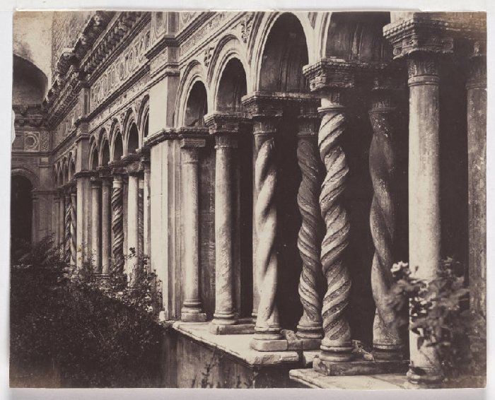 Rom: Säulen im Kreuzgang von San Giovanni in Laterano from Anonym