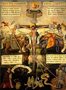Die Passion Jesu Epitaph des Georg Mehl aus der hl. -Kreuz-Kirche Breslau from Anonym (Breslauer Maler)