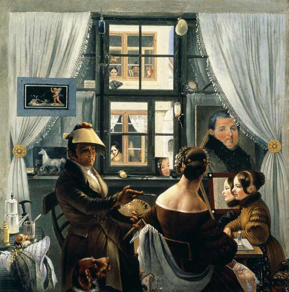 Maler-Atelier von Karl Martini. from Anonym (Karl Friedrich Göser)